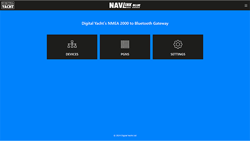 NAVLink Blue Digital Yacht