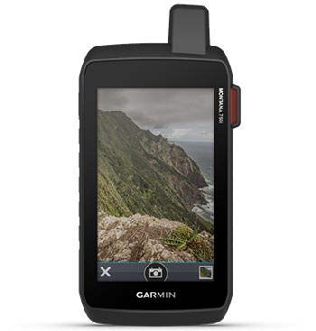 GPS portable Montana 750i - camera