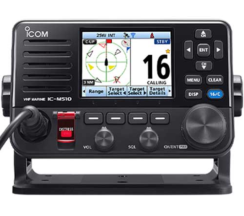 récepteur AIS de la VHF Icom IC-M510E Evo AIS