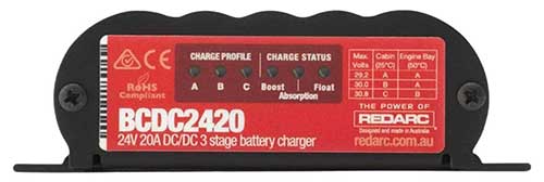 chargeur de batterie BCDC2420 de face