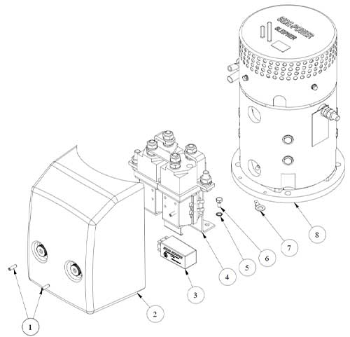 moteur complet pour propulseur SE130