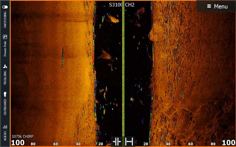 Technologie SideScan H + FishReveal