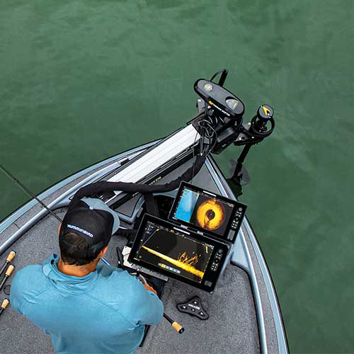 gps amélioré et hélice anti-algues du moteur électrique avant Minn Kota Ultrex 112 LBS 132cm MDI+