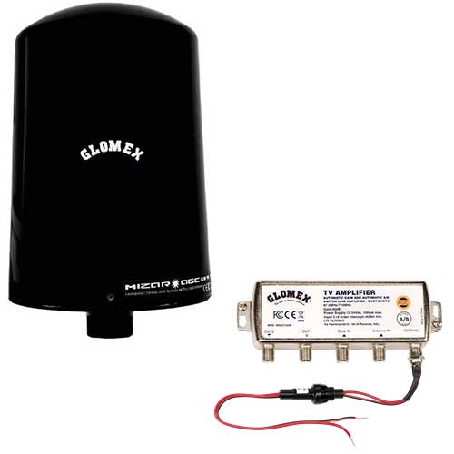 Antenne TV Glomex Mizar AGC omnidirectionnelle 360°