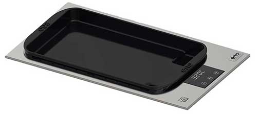 Caractéristiques de la plancha électrique Eno Tribu encastrable et réversible