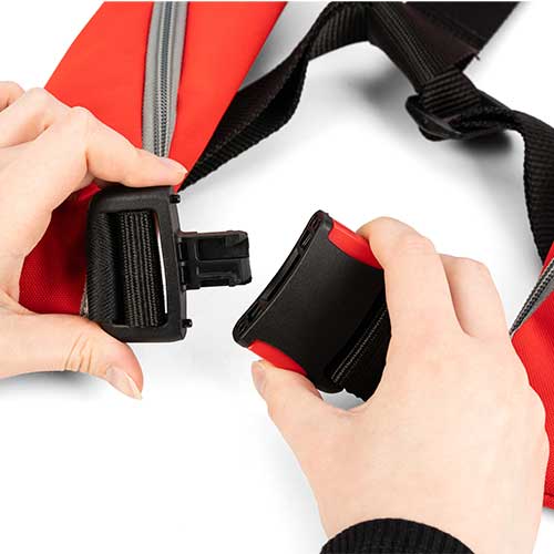 Construction du gilet de sauvetage Pilot 165 sans harnais