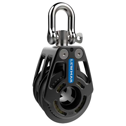 Poulie Lewmar Racing HR double 80 mm