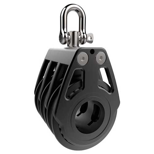 Poulie Racing triple Lewmar 80 mm