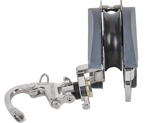 Poulie ouvrante Lewmar Ocean T1 rea Delrin 66 mm